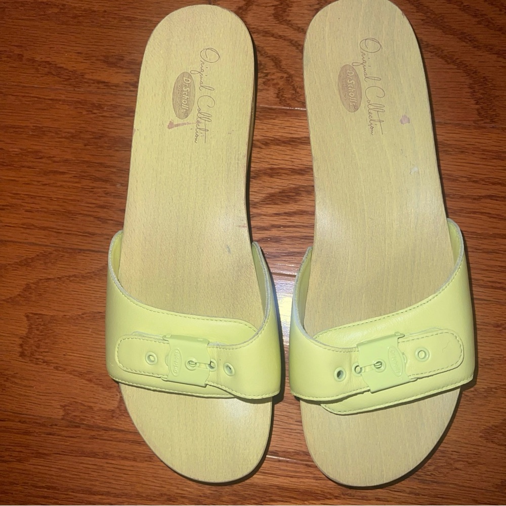 DR SCHOLL women shoes Iconic Pescura Natalie clogs F29847 1067 SIZE 10